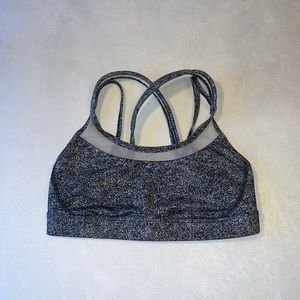 Lululemon Limited Edition pattered Sports Bra size 4